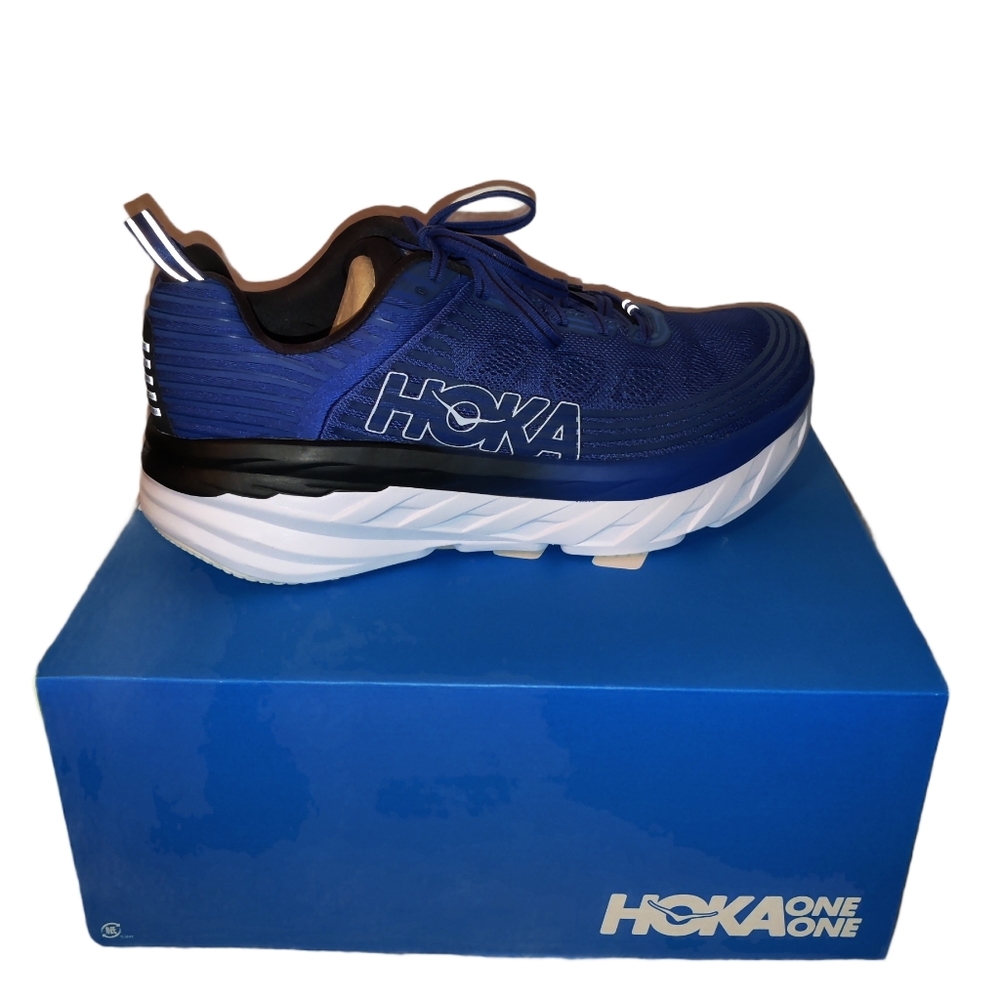 NWOT Hoka One One Bondi 6 Running Shoes 2E Wide - Picture 1 of 15